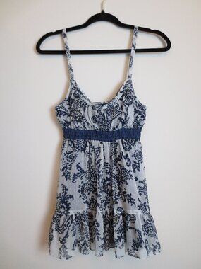 Vintage Y2K Abercrombie & Fitch Sleeveless Cottagecore, Boho, Whimsy Top - XS